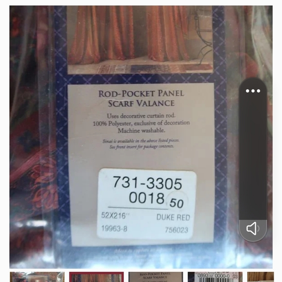 Window Scarf - Picture 4 of 5